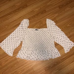 AE Cropped Top / Polka Dot